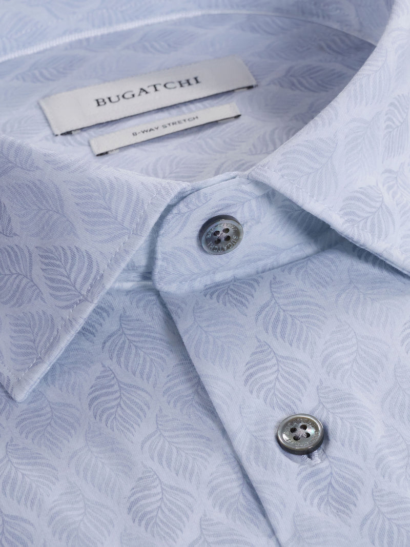 Bugatchi -OOOHCOTTON JAMES LS SHIRT - Platinum