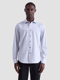 Bugatchi -OOOHCOTTON JAMES LS SHIRT - Platinum