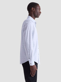 Bugatchi -OOOHCOTTON JAMES LS SHIRT - Platinum