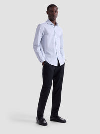 Bugatchi -OOOHCOTTON JAMES LS SHIRT - Platinum