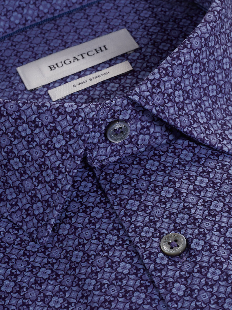 Bugatchi -OOOHCOTTON JAMES LS SHIRT - Amethyst