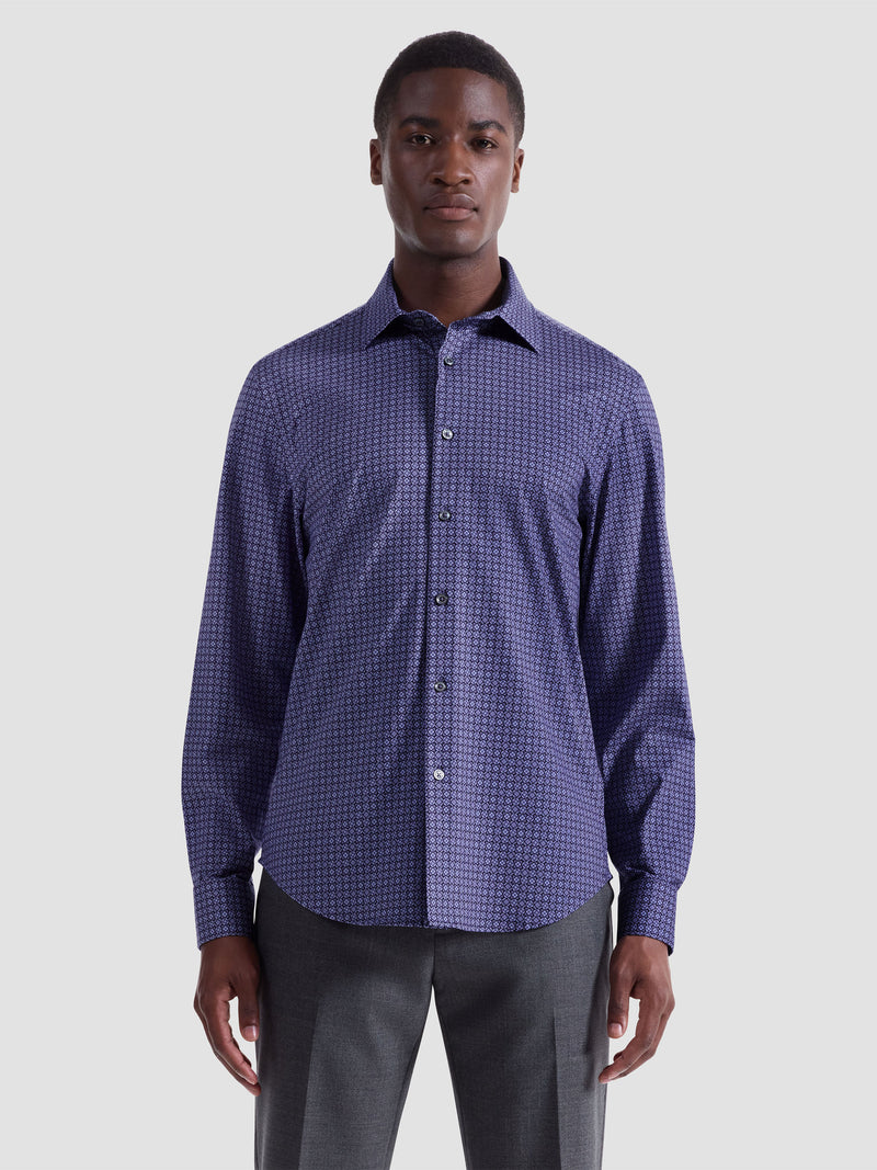 Bugatchi -OOOHCOTTON JAMES LS SHIRT - Amethyst