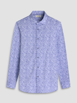 Bugatchi -OOOHCOTTON JAMES LS SHIRT - Steel
