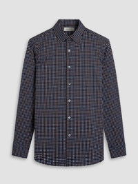 Bugatchi -OOOHCOTTON JAMES LS SHIRT - Berry