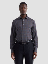 Bugatchi -OOOHCOTTON JAMES LS SHIRT - Berry