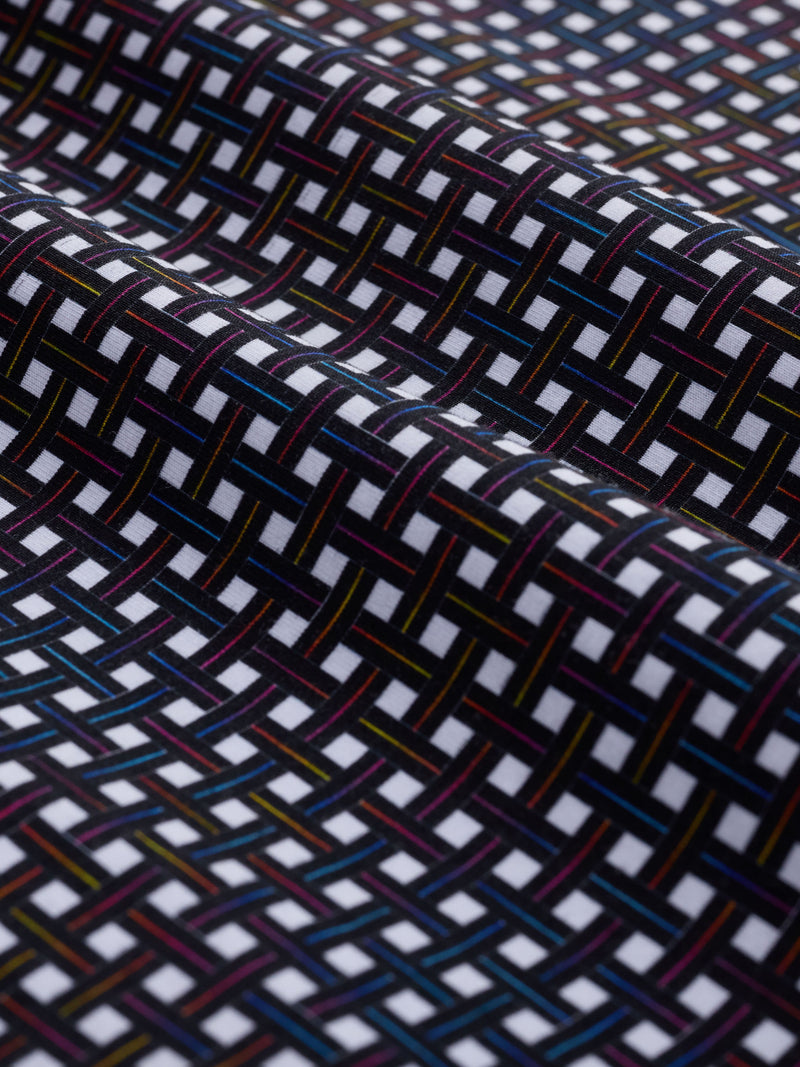 Bugatchi -OOOHCOTTON JAMES LS SHIRT - Berry