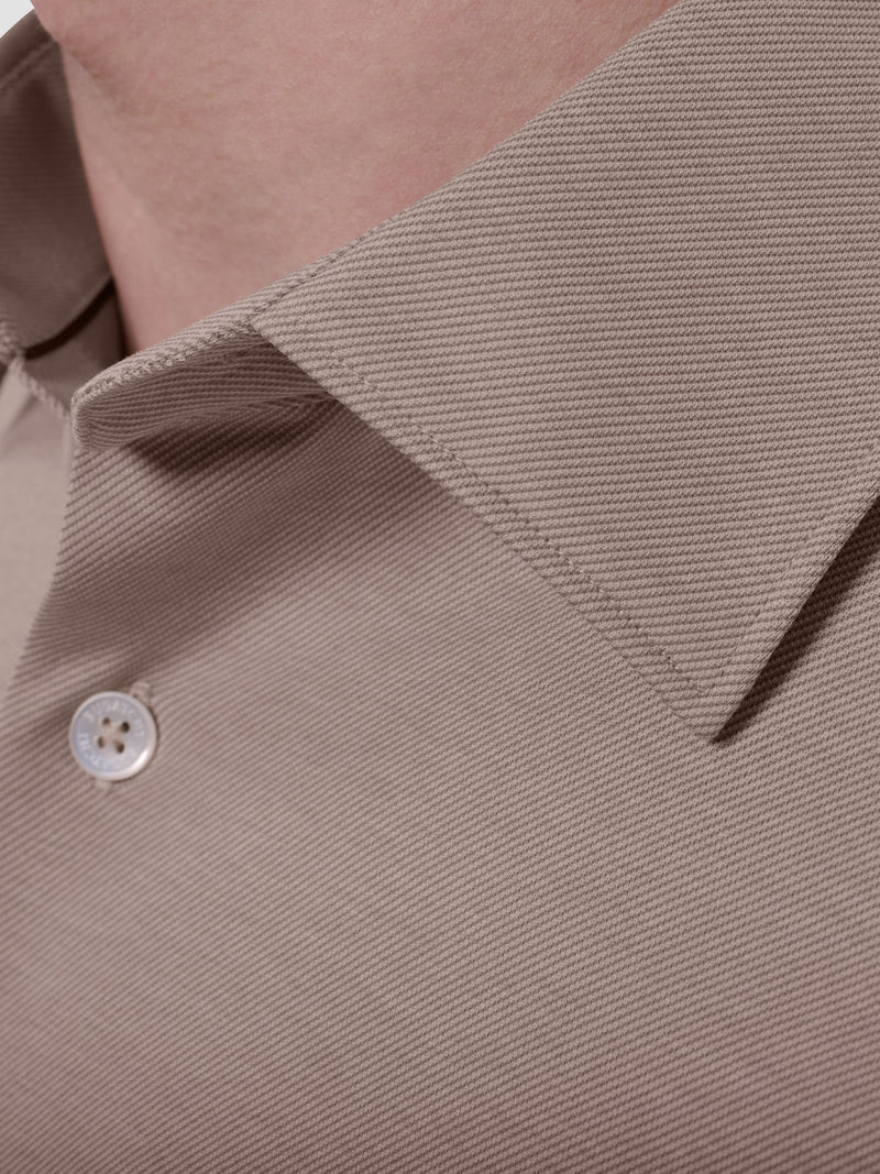 Bugatchi -OOOHCOTTON JAMES LS SHIRT - Camel