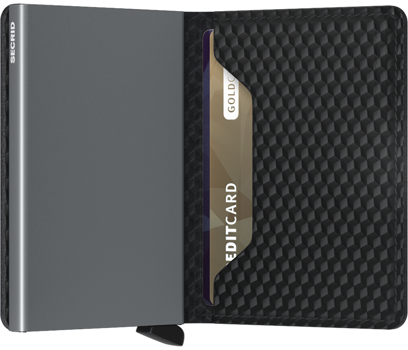 Secrid - Cubic Black Titanium - Slimwallet