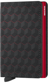 Secrid - Optical Black-Red - Slimwallet