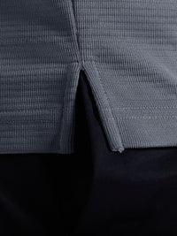 Bugatchi - Long Sleeve Polo - Zinc