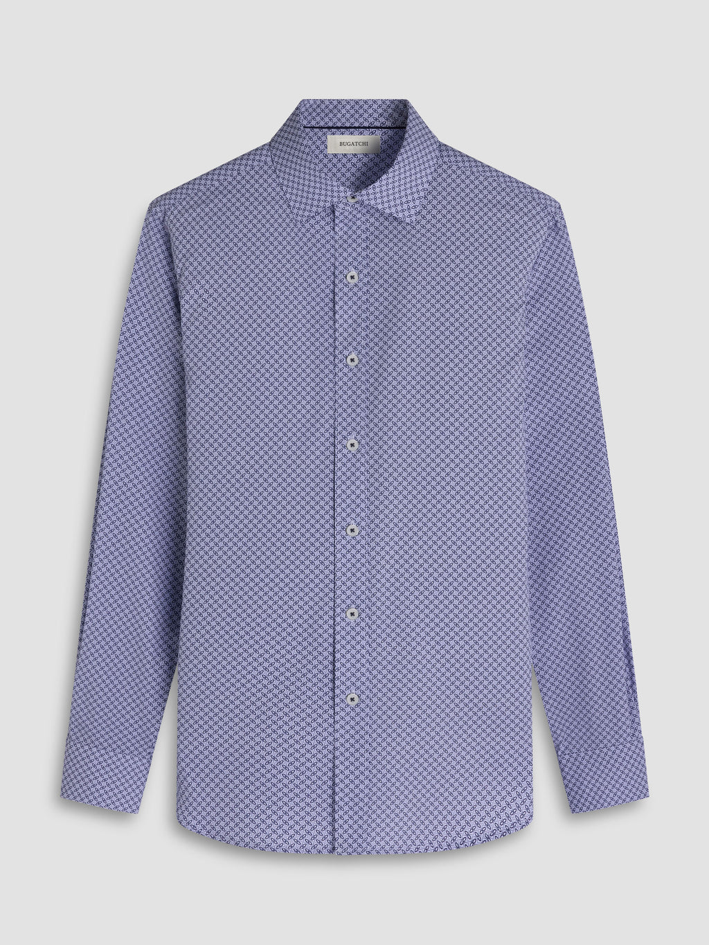 Bugatchi - OoohCotton Shirt - Navy F25