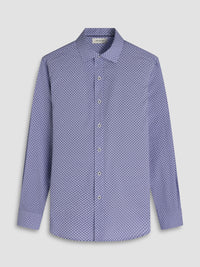 Bugatchi - OoohCotton Shirt - Navy F25