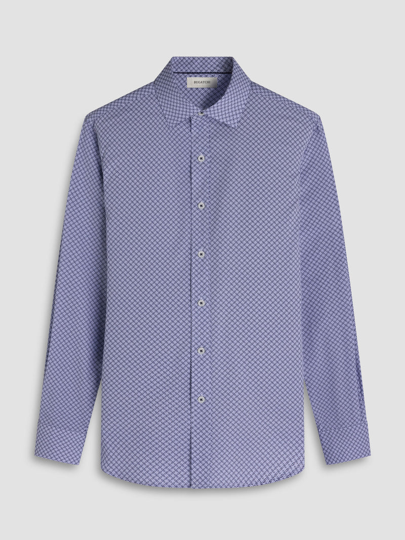 Bugatchi - OoohCotton Shirt - Navy F25