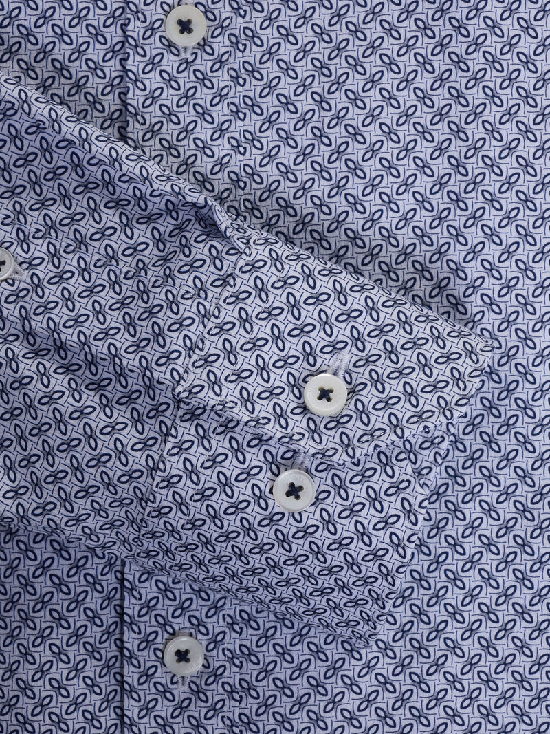 Bugatchi - OoohCotton Shirt - Navy F25
