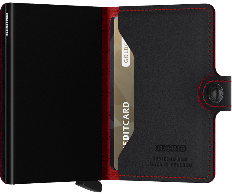 Secrid - Fuel Black-Red - Miniwallet