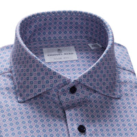 Emanuel Berg - Men's  Dress Shirt- MODERN 4FLEX STRETCH KNIT SHIRT - Purple