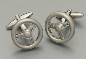 Cufflinks - Steering Wheel