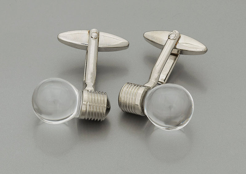 Cufflinks - Light Bulb