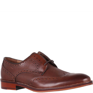 Johnston & Murphy Men's Conard Embossed Wingtip Oak 20-3894