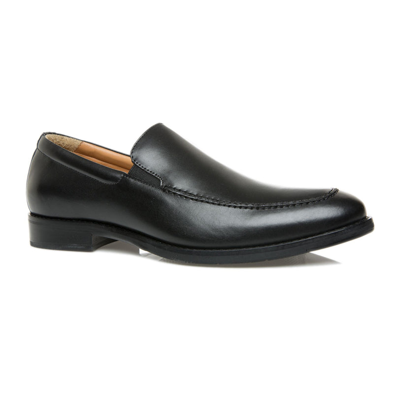 Johnston & Murphy - Mens Shoes Halford Moc Venetian Black Slip-On 20-4421