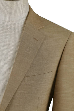 Renoir Camel Brown Suit – Slim