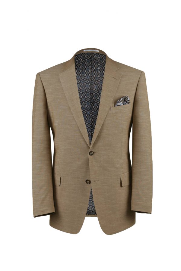 Renoir Camel Brown Suit – Slim