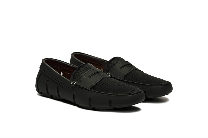 Swims Penny Loafer Black Shoes