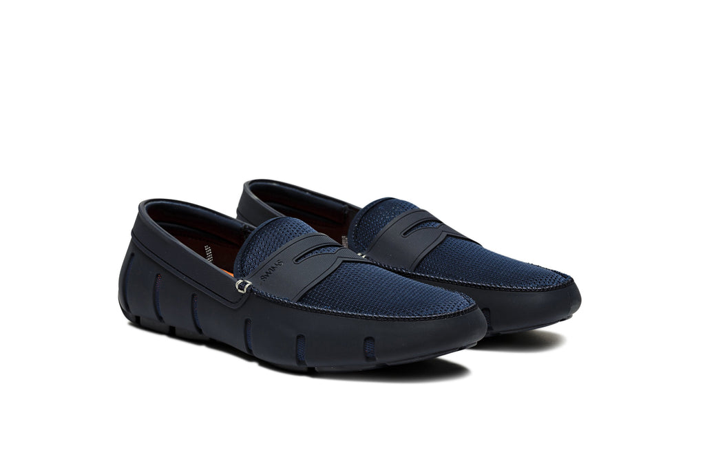 Swims Penny Loafer Navy Shoes