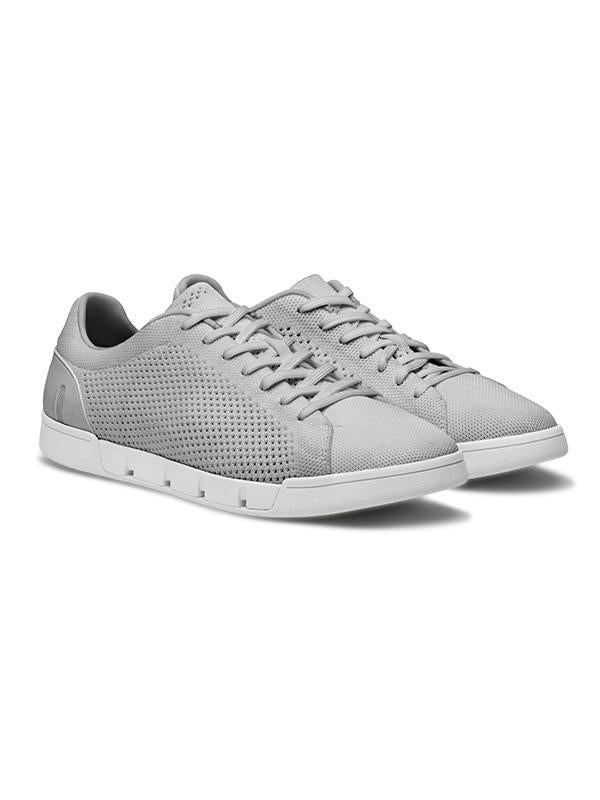 Swims Breeze Tennis Knit Sneaker Light Grey Shoes