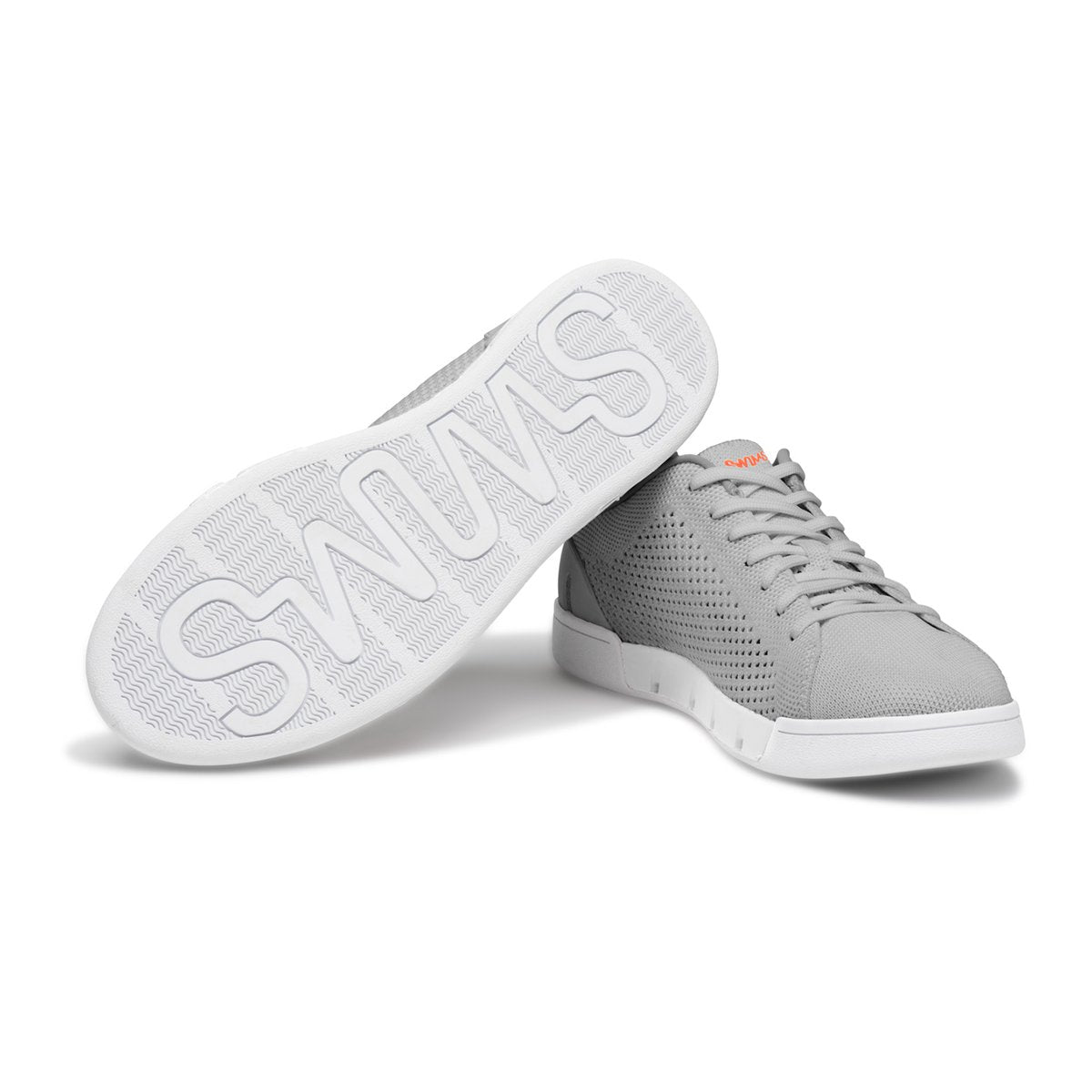 Swims Breeze Tennis Knit Light Grey White Ed s Fine Imports
