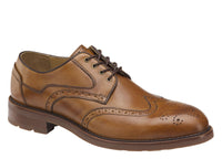 Johnston & Murphy Shoes Fullerton Wingtip Tan 27-1720