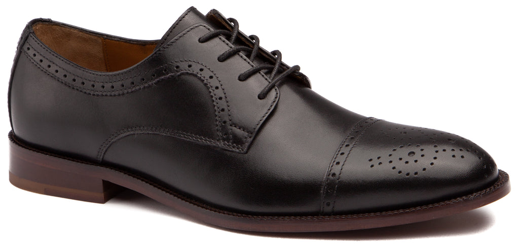 Johnston & Murphy - Men's Shoes Alredge Cap Toe Black 27-2301