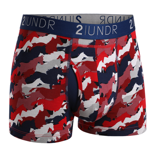 2UNDR Mens  Swing Shift Boxer Brief - Stampede