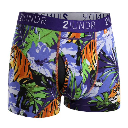 2UNDR Mens  Swing Shift Boxer Brief - Tigres