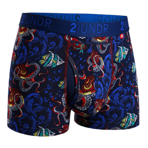 2UNDR Mens  Swing Shift Boxer Brief - Squid Row