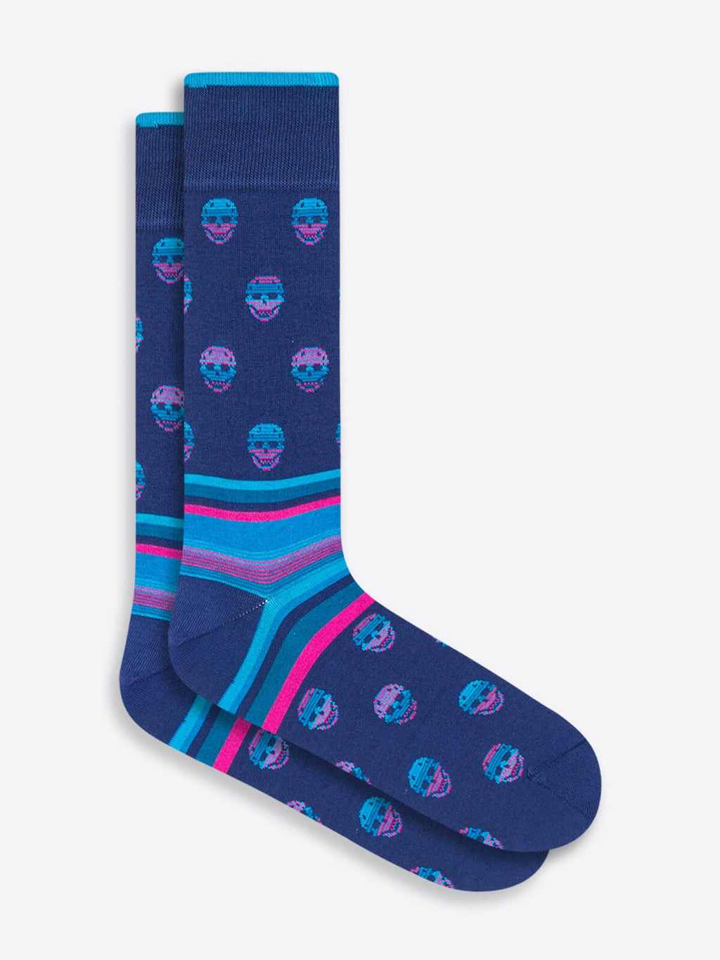 Bugatchi Socks - Navy - PB7050