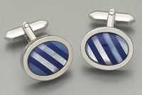 Cufflinks -3080 Mother of Pearl/Onyx