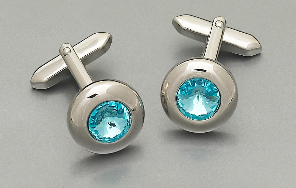 Cufflinks - Swarovski Crystals 4932