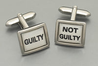 Cufflinks - Guilty/Not Guilty