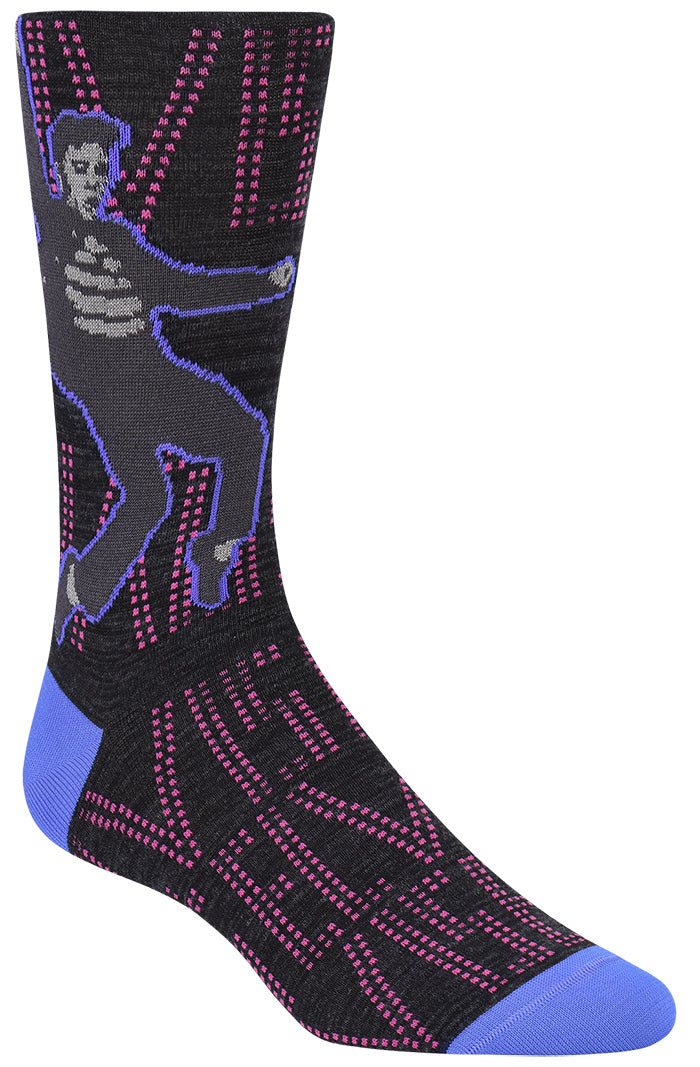 Bugatchi Socks - MID-CALF SOCKS Elvis Charcoal