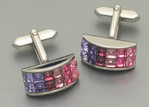 Cufflinks - Swarovski Crystals 6060