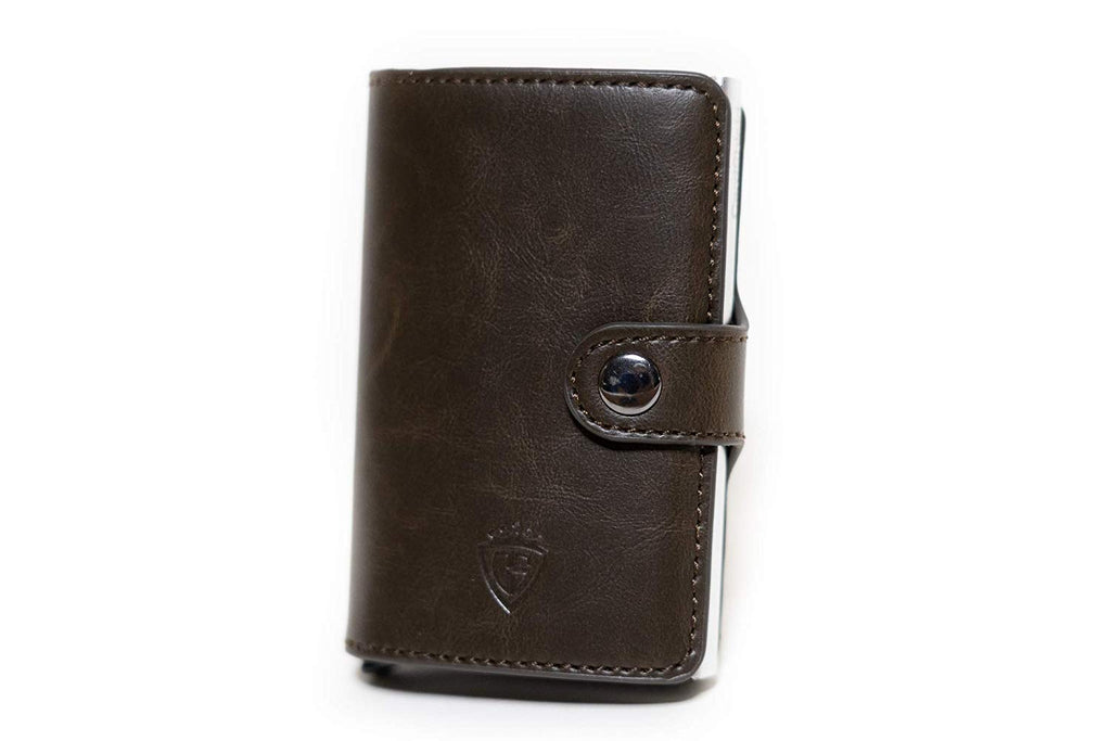 Card Shield - RFID Mini Wallet Olive
