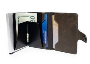 Card Shield - RFID Mini Wallet Olive