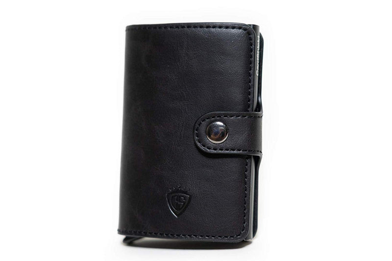 Card Shield - RFID Mini Wallet Black
