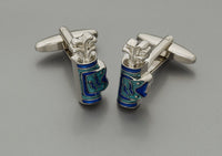 Cufflinks - Golf Clubs in Bag