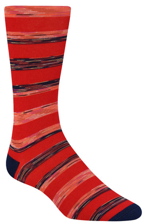 Bugatchi Socks - MID-CALF SOCKS Ruby