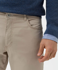 Brax Luxury Men's Casual Pants BNWT Cooper Fancy - Beige Jeans