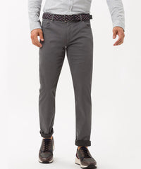 Brax Luxury Men's Casual Pants BNWT Chuck, Graphite Jeans