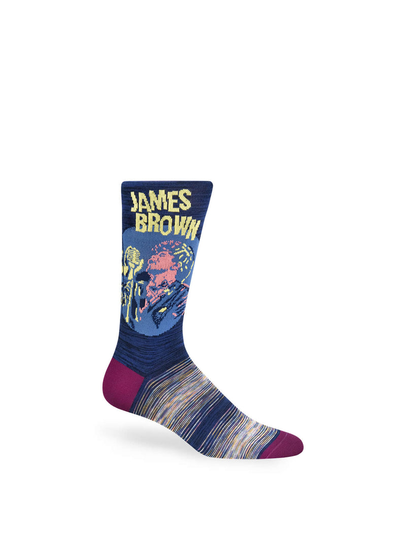 Bugatchi Socks - MID-CALF SOCKS JAMES BROWN Navy