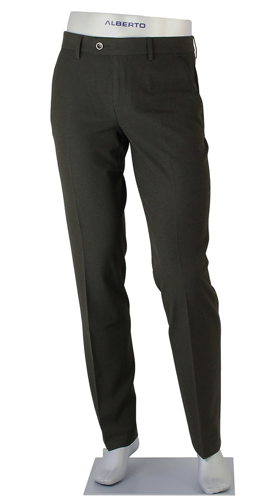 Alberto Men's Pants Ceramica Pipe Slim Fit Black Mens Pant BNWT